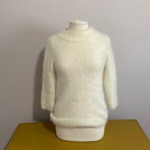 Moth Rabbit Fur Sweater size Small